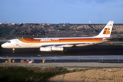 Iberia Cargo DC-8-62F EC-EMD MAD 03/04/1999