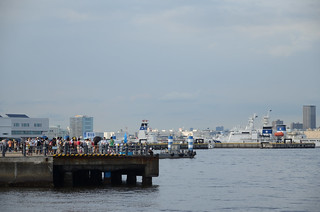 People Enjoying Pokemon Event at Yokohama Port