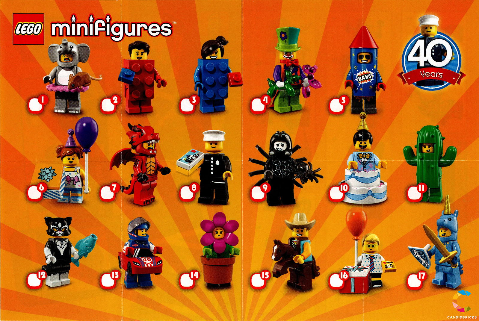 Ulempe At bygge tildele LEGO Collectible Minifigures Series 18 box distribution - Candidbricks