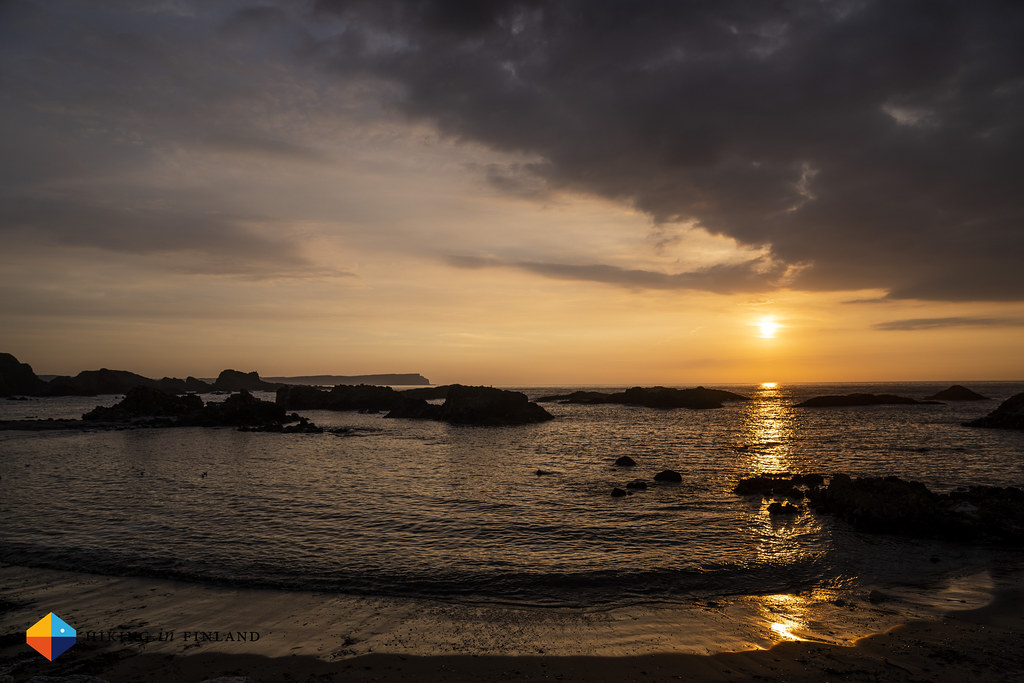 Sunset at Ballintoy Harbour