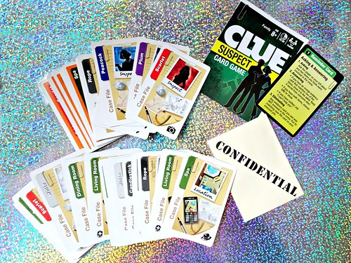 Clue Suspect Card Game ~ Family Game Series #10