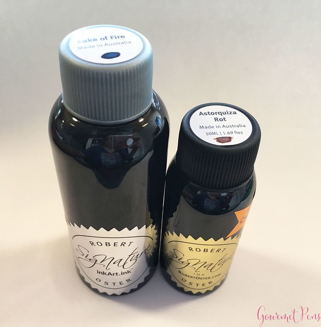 Robert Oster Lake of Fire Ink Review @RobertOsterSignature 2