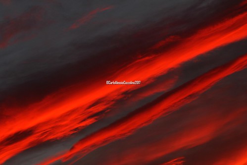 cielo sky tramonto sunset nuvole clouds sardegna sardinia rosso red visioni visions poesia poems robertobolaño