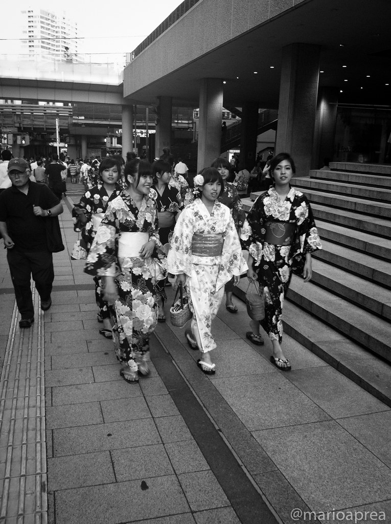 Japanese girls in Minato