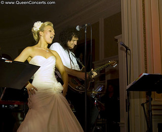 Brian May @ Mazz Murray wedding party @ Luton - 2009