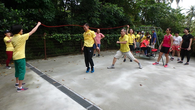 Kampung Games at Teck Seng's Place with U Cares Volunteers