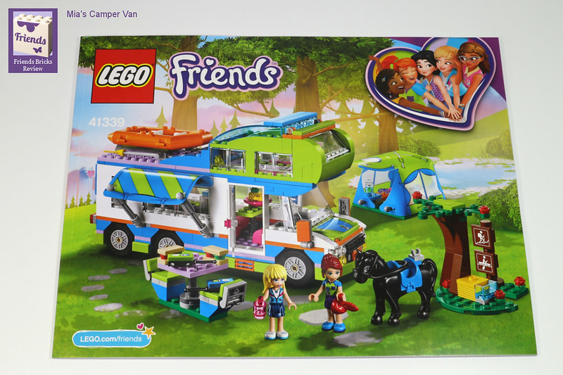 Used 41339 LEGO Friends Mia's Camper Van 2018 