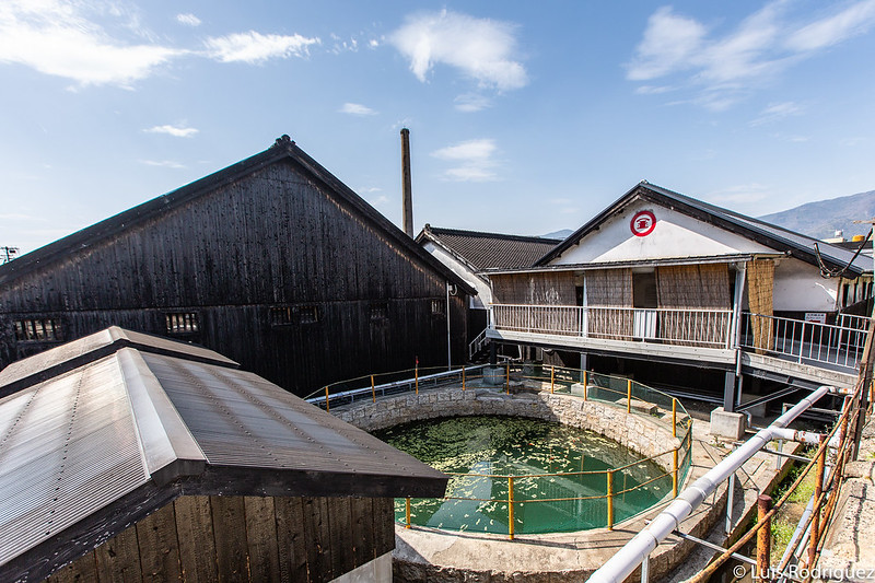 Fábrica de salsa de soja Marukin en Shodoshima