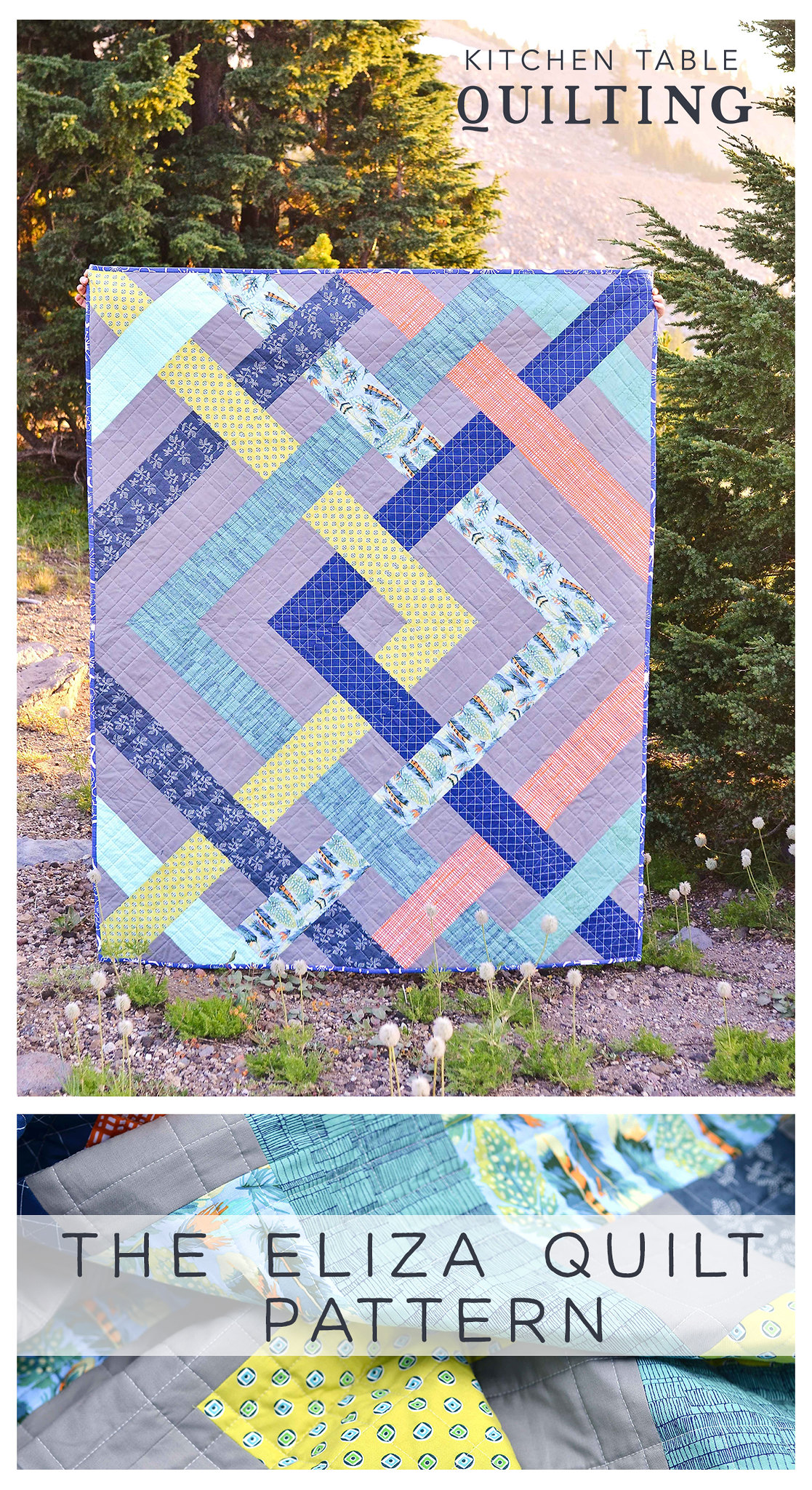 The Eliza Quilt Pattern - Kitchen Table Quilting