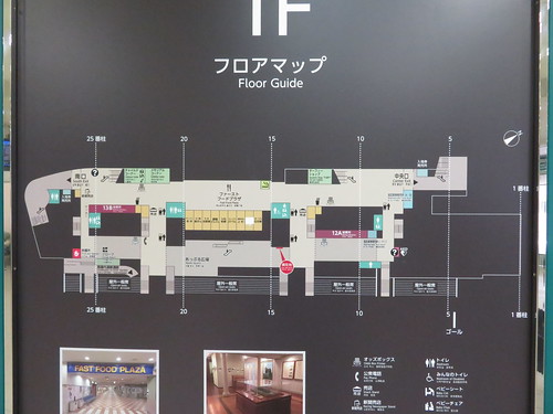 福島競馬場の１階フロアマップ