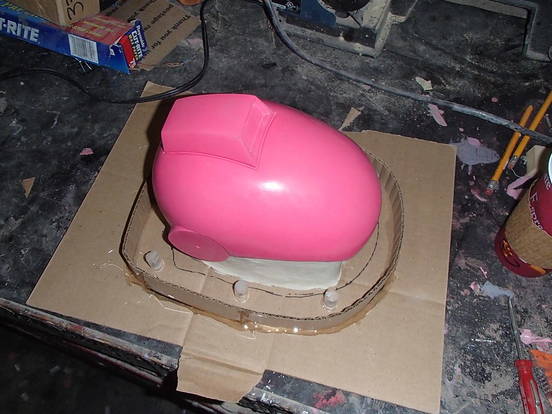 Head Prepped for Molding