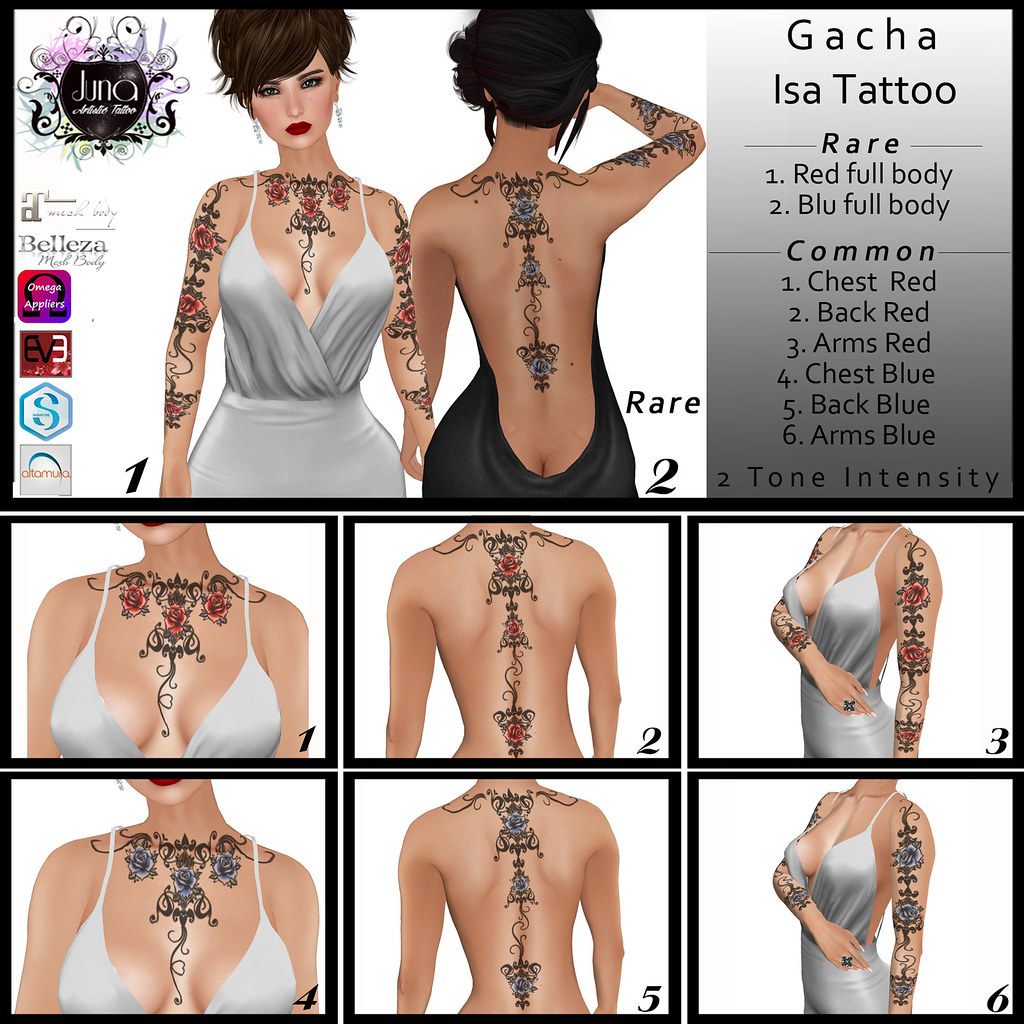Gacha Isa tattoo - TeleportHub.com Live!