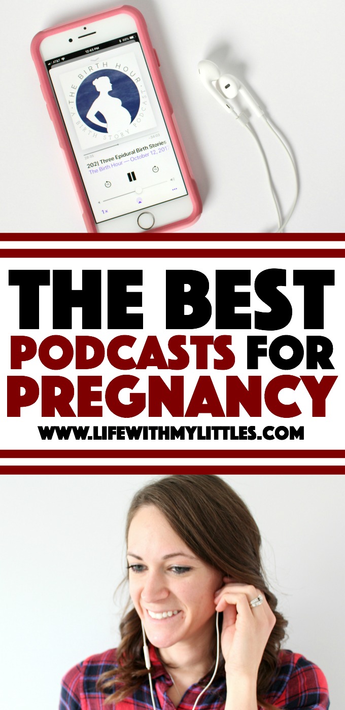 This list of podcasts for pregnancy is great! Whether you're pregnant, have been pregnant, or are trying to get pregnant, you'll find a podcast here for you with these podcasts about pregnancy!
