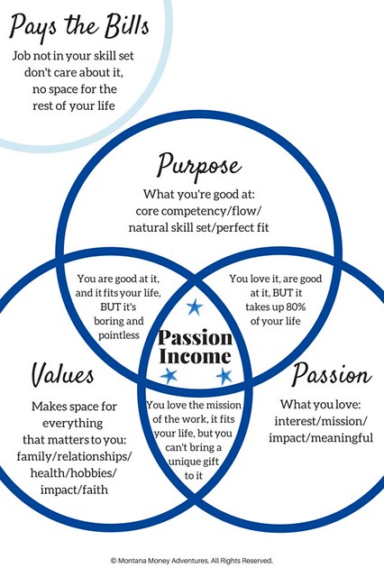 Passion income diagram
