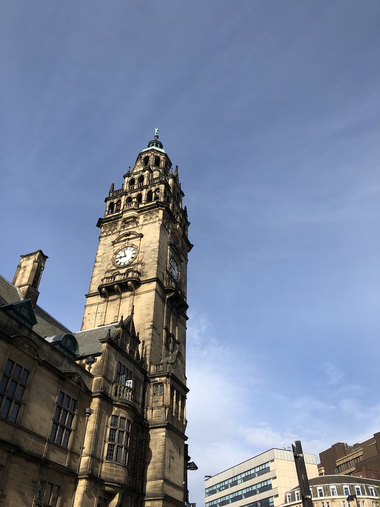 Sheffield blue sky