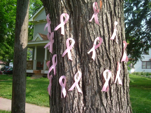 Pink ribbons