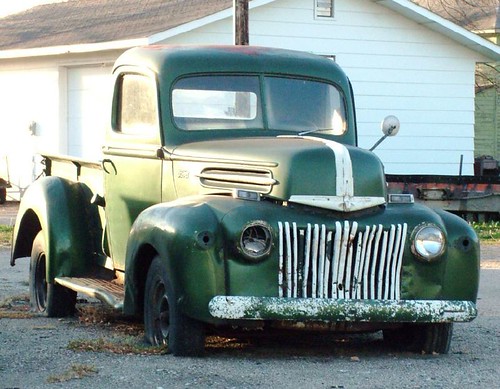 autumn ford pickup rusted northdakota