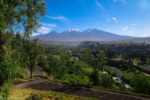 travel peru andes mountains sky river arequipa volcano chachani