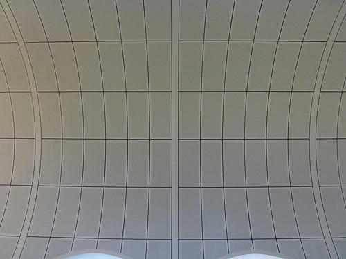 lapiscine vaulted patterned ceiling roubaix theswimmingpool