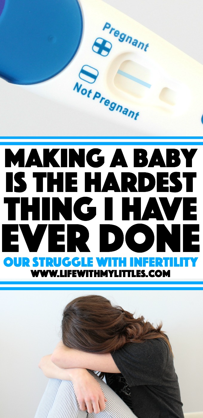 Making a Baby is the Hardest Thing I Have Ever Done: Our struggle with infertility and why you should never give up your dream of being a parent.