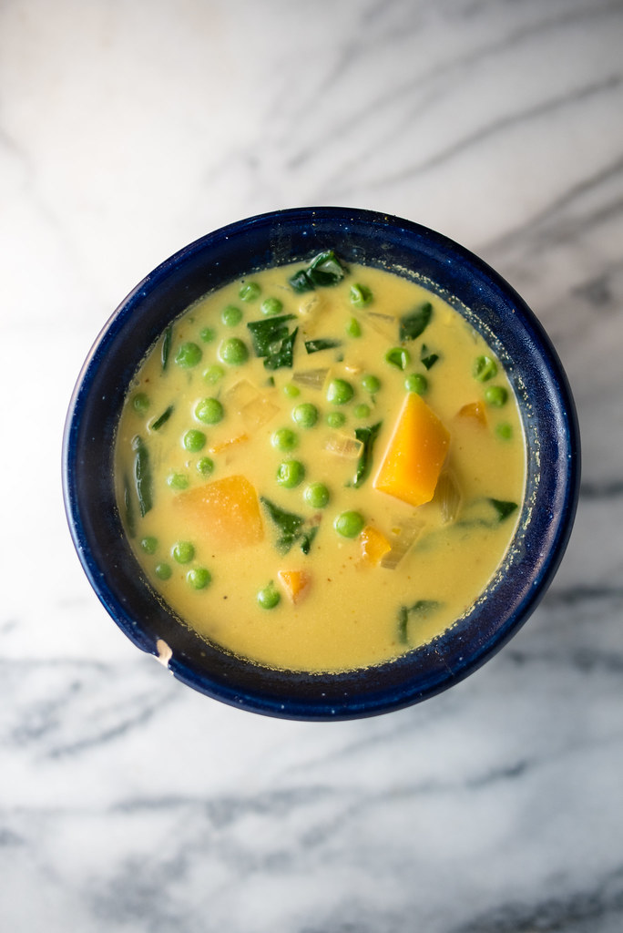 curried sweet potato soup | things i made today