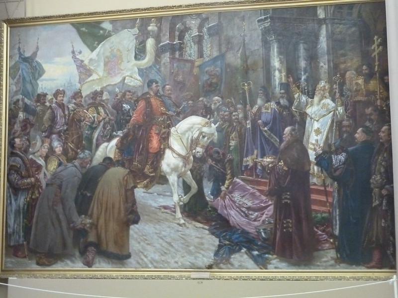 Kiev, festín de templos ortodoxos. - Blogs of Ukraine - DIA 4 - PASEO POR LIPKY, UN MUSEO Y S. SOFIA. (4)