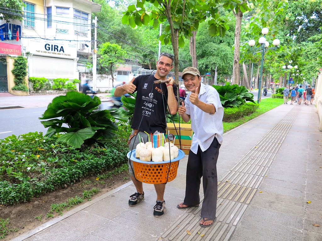 Vendedor en Saigón