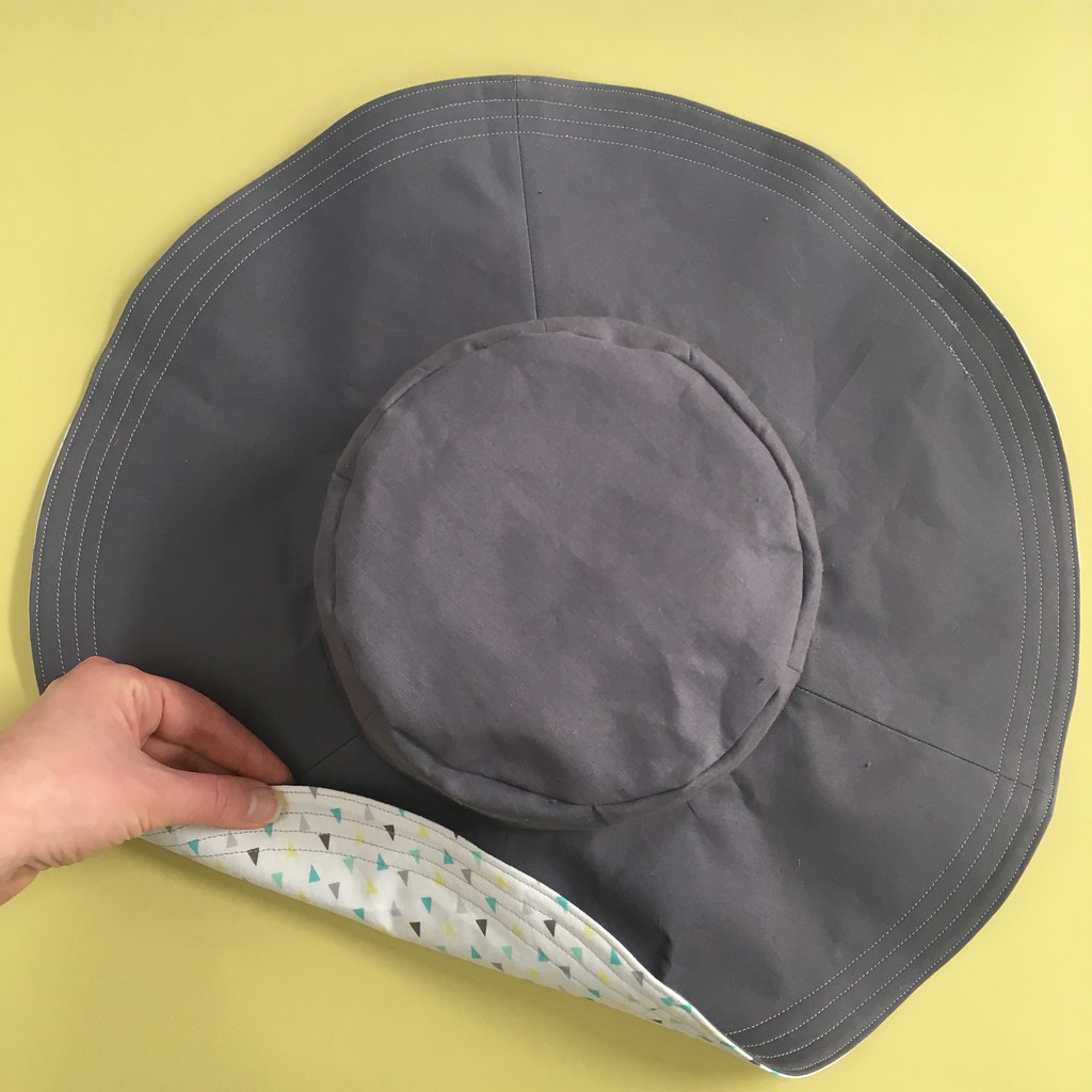 Making a Sun Hat: From Pattern to Posting