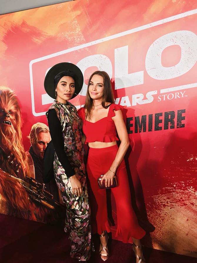Yuna Hadir di World Premiere SOLO: A STAR WARS STORY di Los Angeles