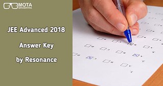 JEE Advanced 2018 Answer key by Resonance