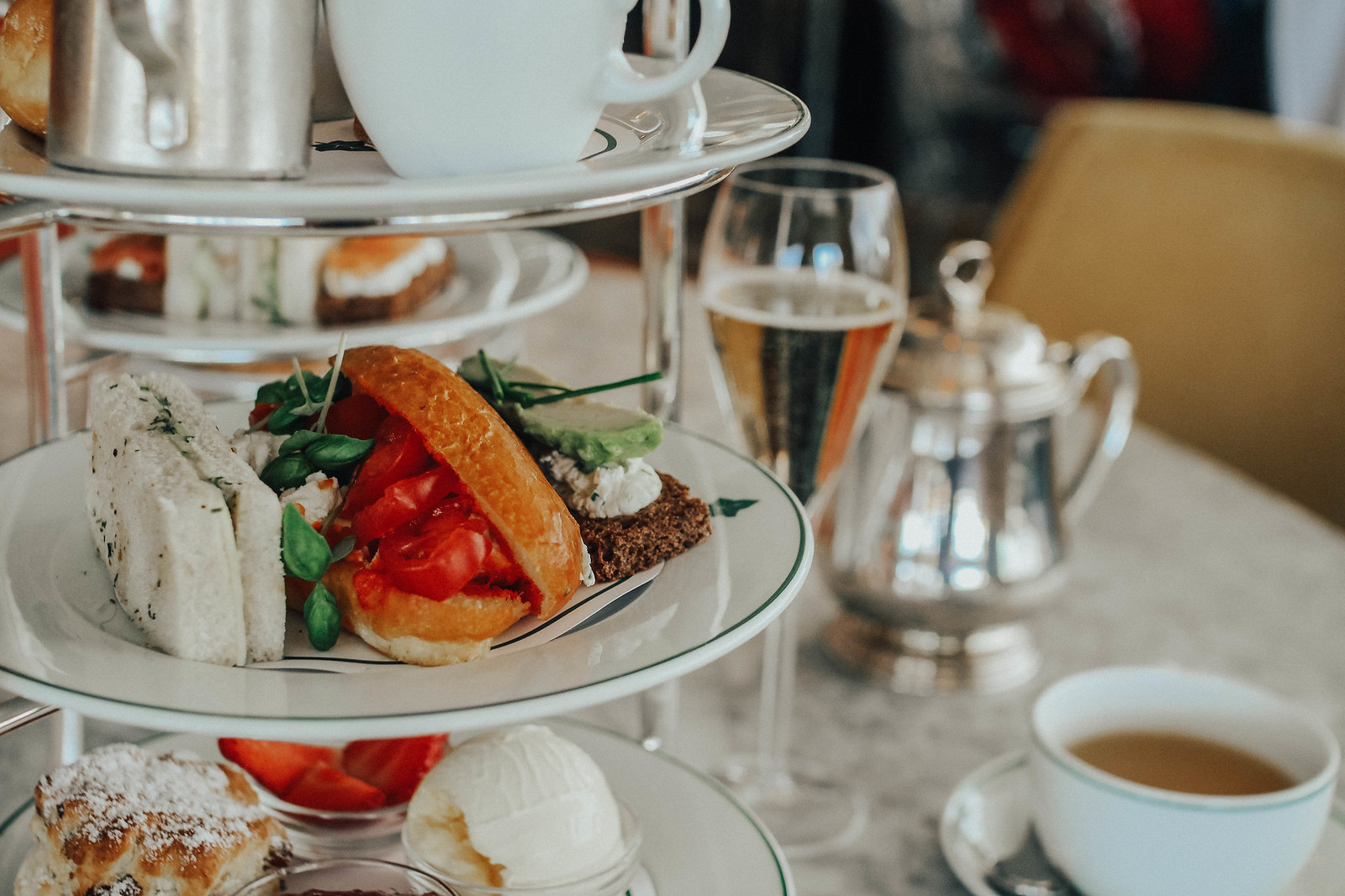 The Ivy Afternoon Tea Lifestyle Blogger Review Edinburgh The Little Things