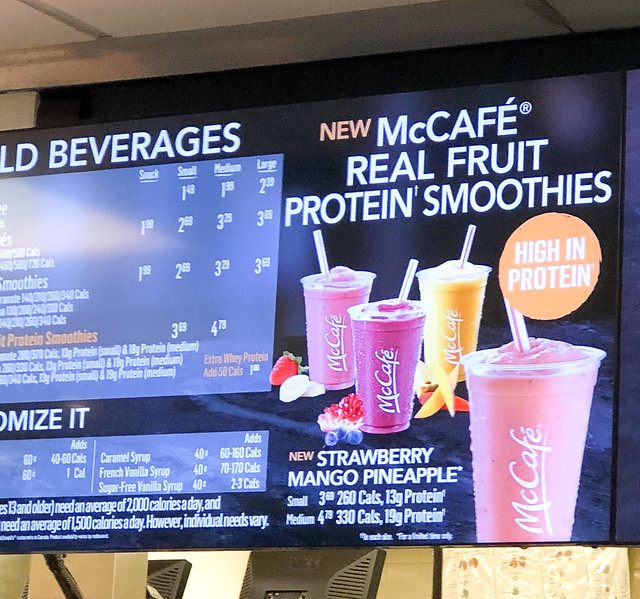 McDonald's McCafé Protein Powder Questions and Answers