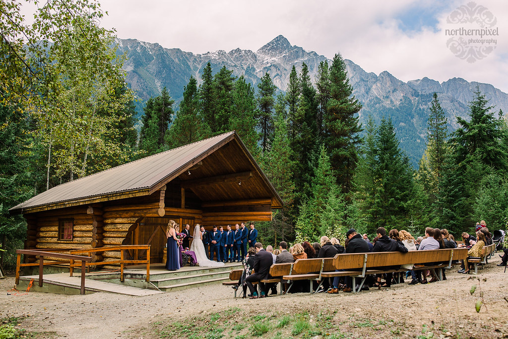 Mount Robson Amphitheatre Wedding Ceremony