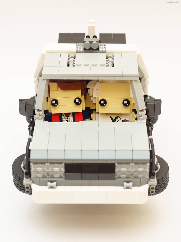 DeLorean LEGO BrickHeadz Retour vers le Futur