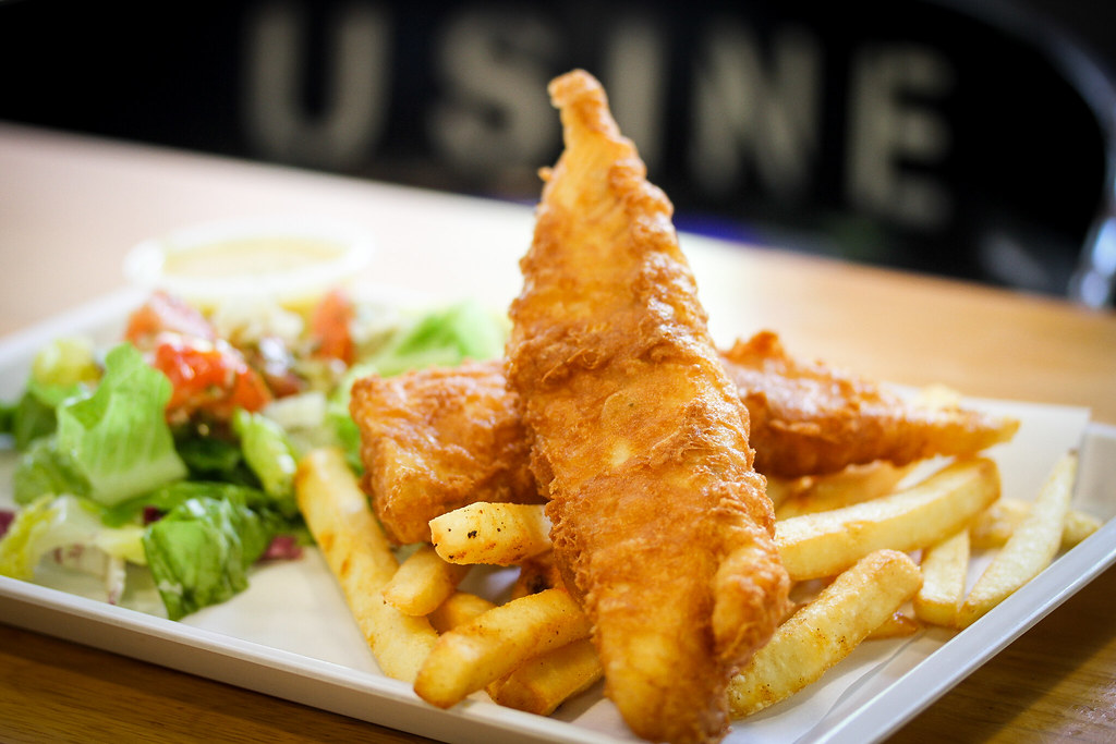 western food - Fish and Chips