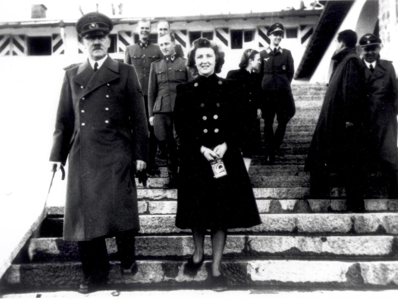 Adolf Hitler and Eva Braun