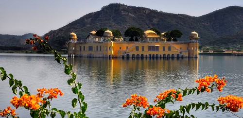 Water Palace, Jal Mahal. From Explore the Golden Triangle of India