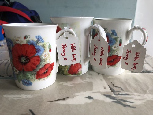 Poppy mugs