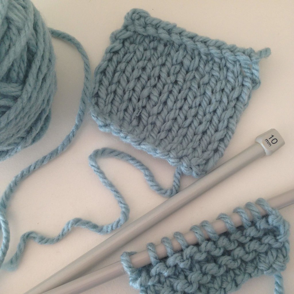 knitting swatches