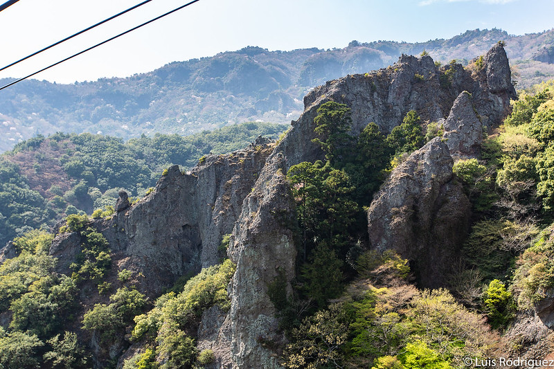 Teleférico de la garganta Kankakei en Shodoshima
