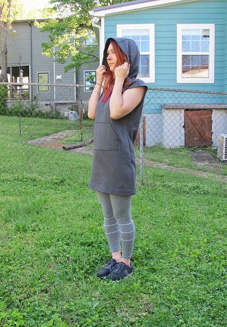 French Terry Stella Hoodie Dress