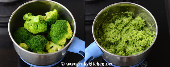 Broccoli sweet potato tikki step 3