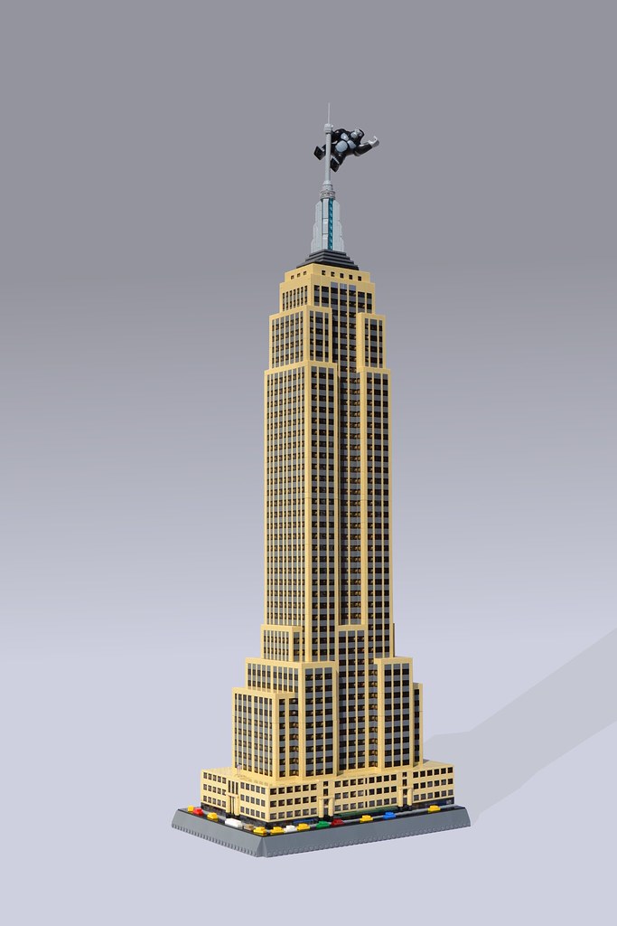 Moc Empire State Building 1 400 Special Lego Themes Eurobricks Forums