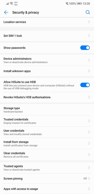 EMUI 8.1 - HiSuite HDB