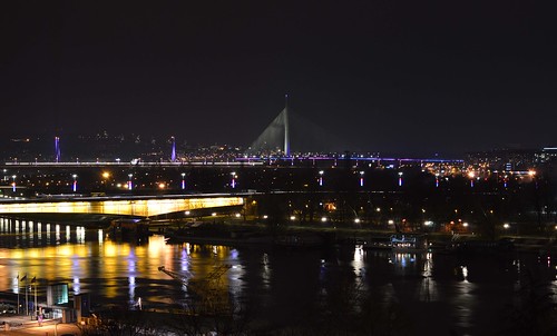 city night river savariver belgradebynight belgrade brankovmost mostnaadi nightphotography water bridge savabridge cityphotography
