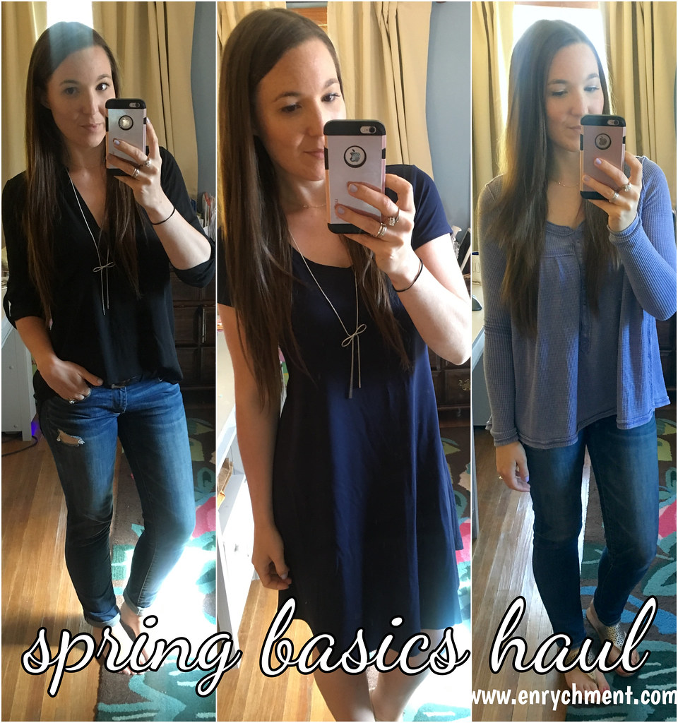 Spring Basics Haul from Target, Old Navy and Nordstrom | www.enrychment.com