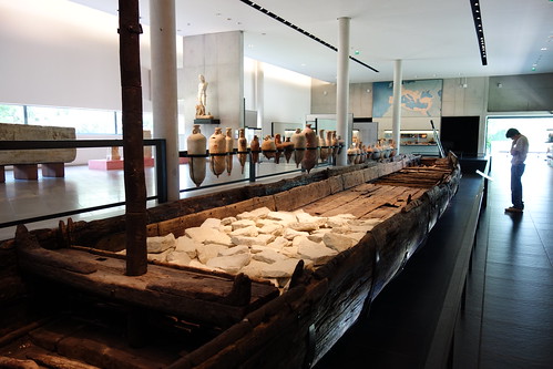 Roman Barge - Ancient Arles Museum - Arles, France