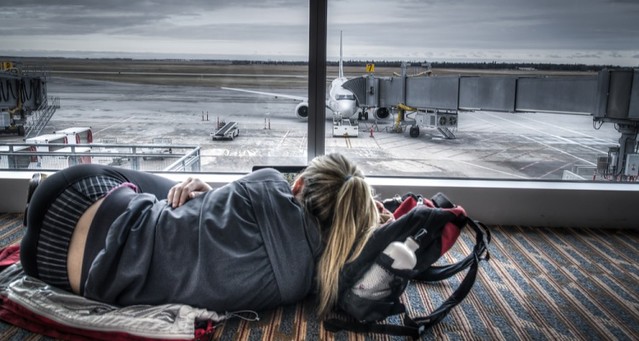 How to Get Some Comfortable Shut Eye at the Airport