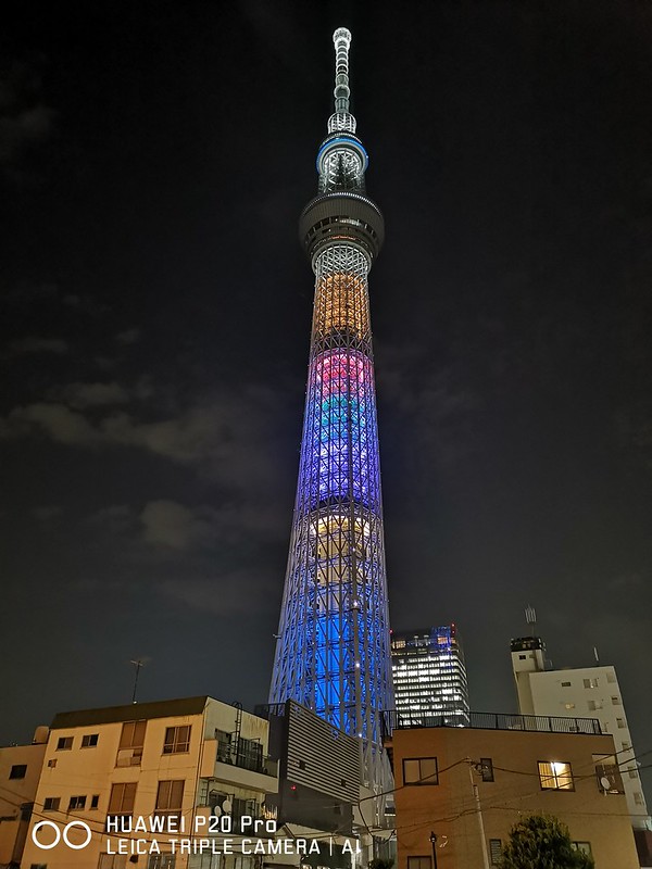 Huawei P20 Pro - Tokyo Skytree