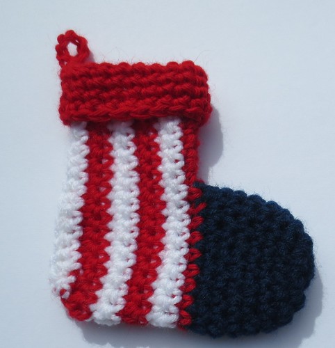 Patriotic Christmas Stockings for the Troops